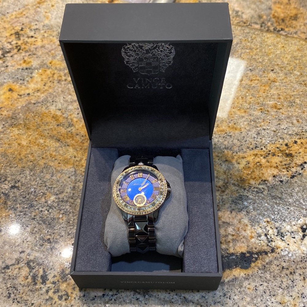 Vince Camuto watch New, never worn. Battery recently replaced. Beautiful!! - Picture 2 of 10